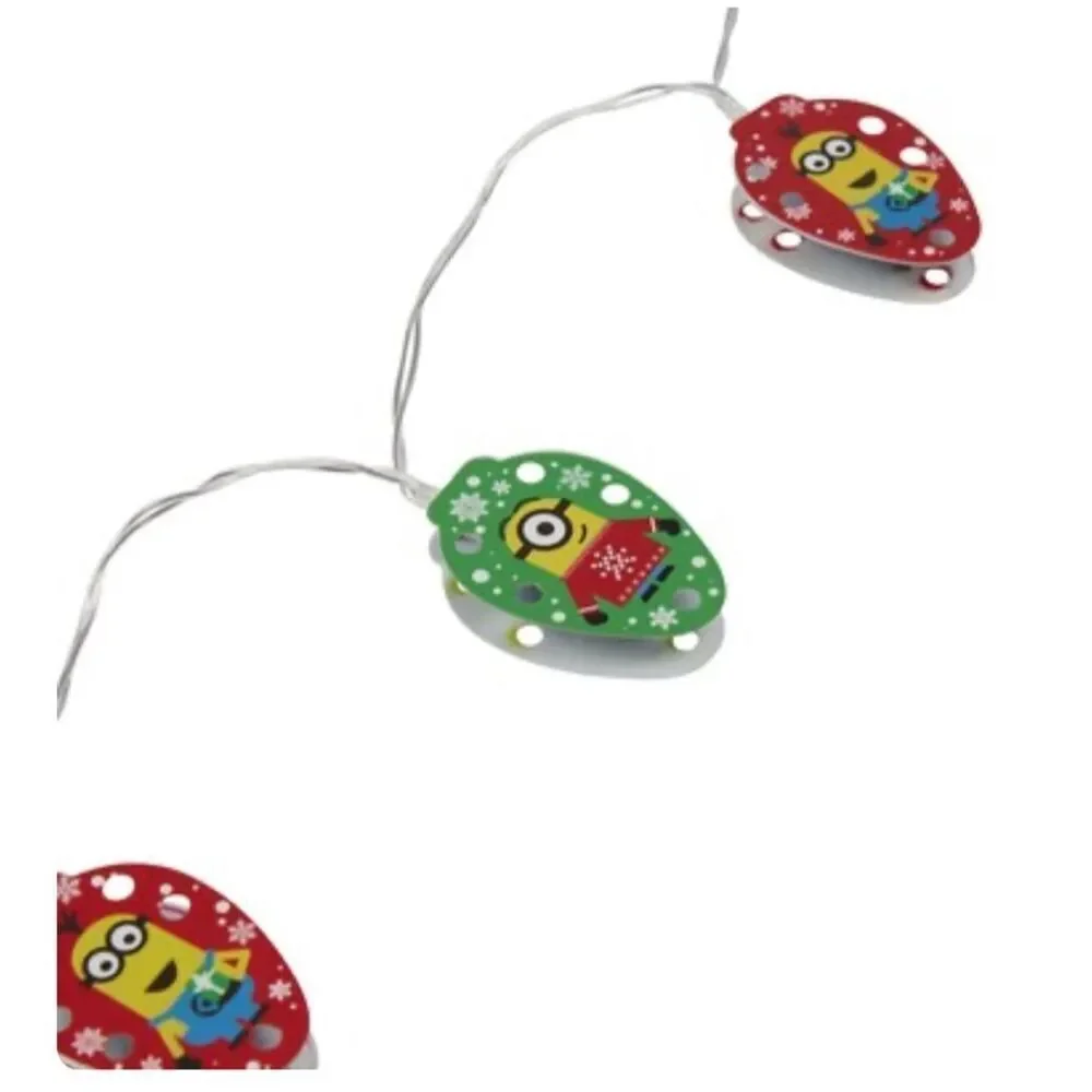 Gemmy Merry Minion Mischief Light String – LED Battery-Operated Lights